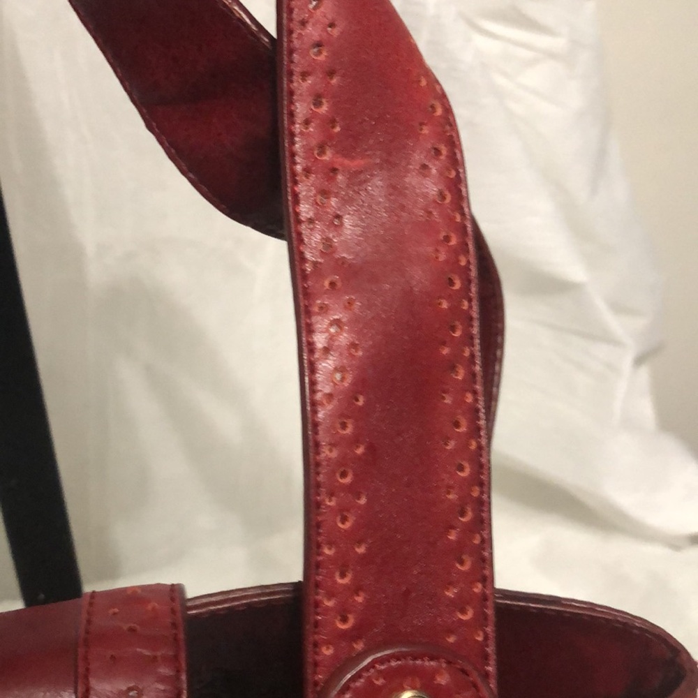 Kate Landry Leather Bucket Bag - Picture 3 of 12